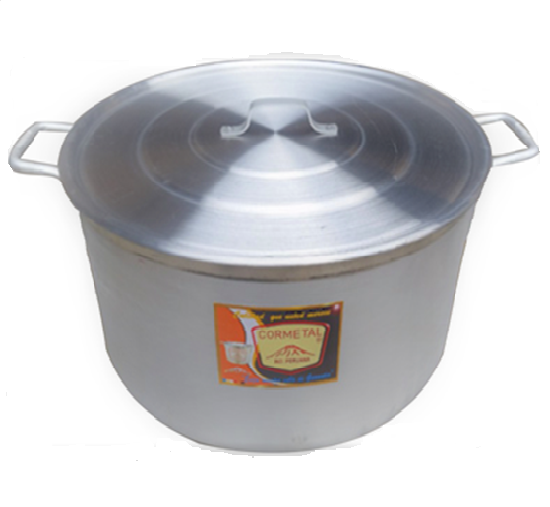 Olla Alum. Arroc. 50x26 Alta (4.3mm) 52lt CORMETAL