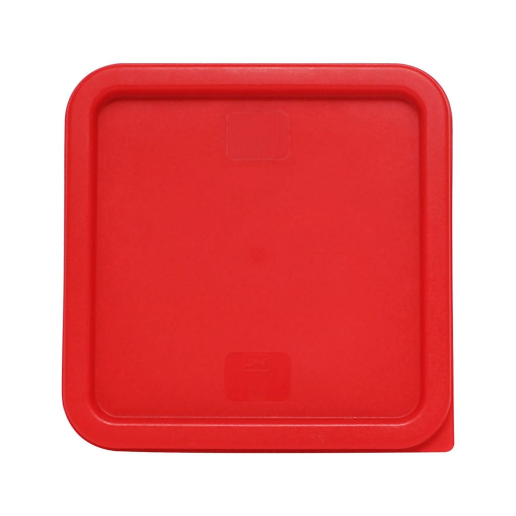 Tapa Para Contenedor Cuadrado Rojo 6qt Y 8qt THUNDER GROUP PLSFT0608C