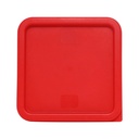 Tapa Para Contenedor Cuadrado Rojo 6qt Y 8qt THUNDER GROUP PLSFT0608C