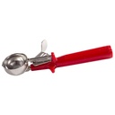 Cuchara Para Helado #24 M/Rojo 1.63oz WINCO ICOP-24