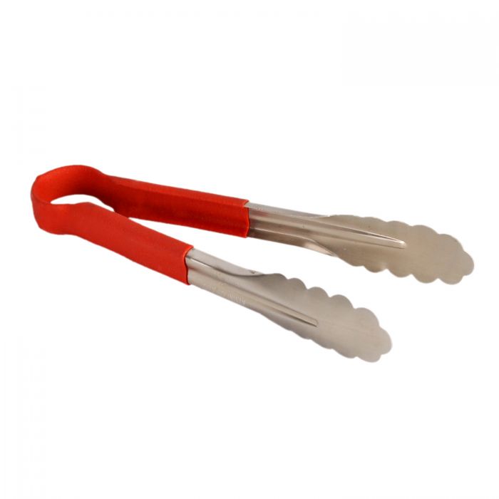 Pinza De Acero Inox 10" Rojo THUNDER GROUP SLTG810R