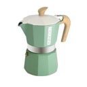 Cafetera Moka Color Verde 3tz PEDRINI