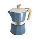 Cafetera Moka Color Azul 3tz PEDRINI