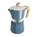 Cafetera Moka Color Azul 6tz PEDRINI