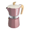 Cafetera Moka Color Rosa 6tz PEDRINI