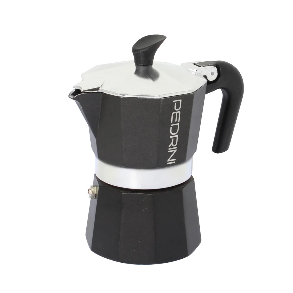 Cafetera Moka Aroma Negro 6tz PEDRINI 9114-8