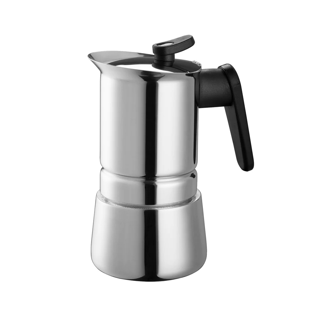 Cafetera Moka Acero Inoxidable 6tz PEDRINI 02CF038