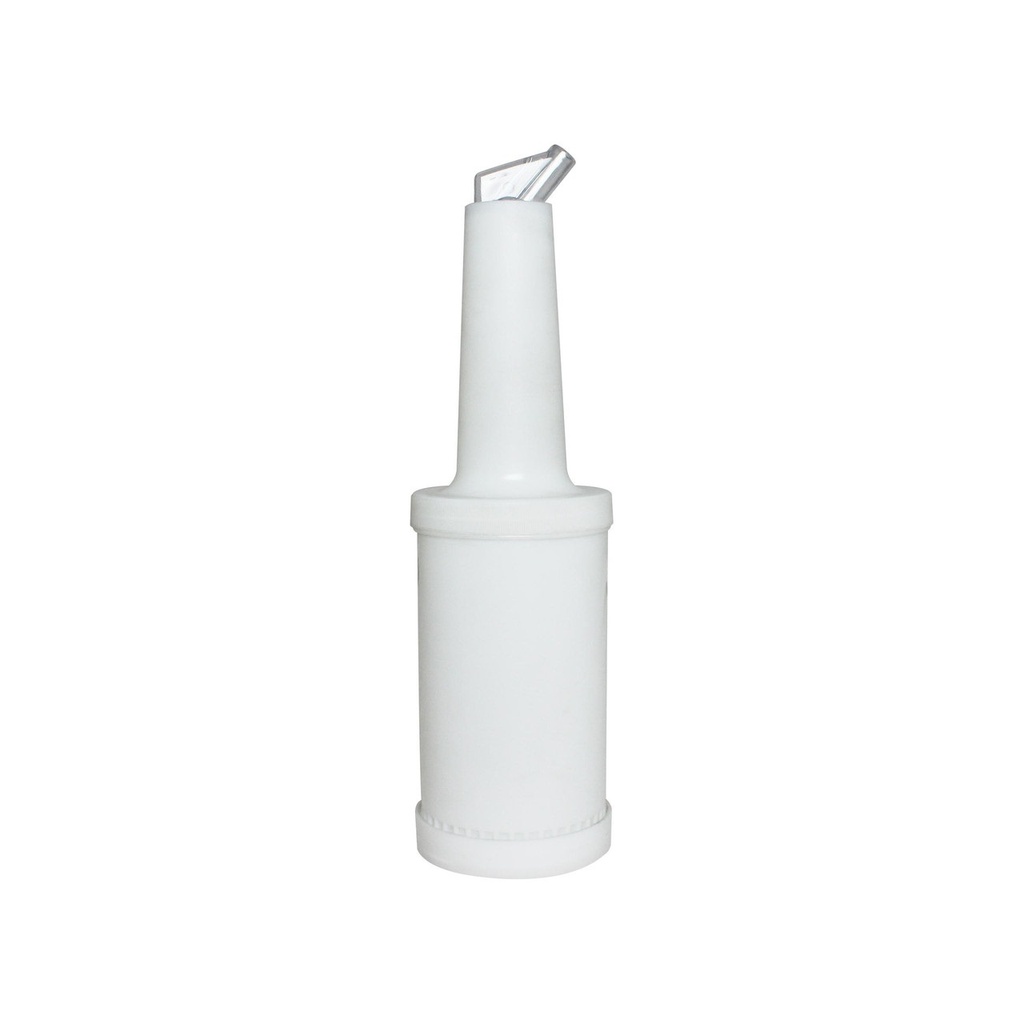 Botella/Barkeep Con Vertedor 1qt Blanco THUNDER PLSNP01W