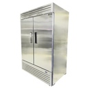 Congelador Acero Inox. 2 Ptas Acero Inox. EKIPAR EFI-14002P