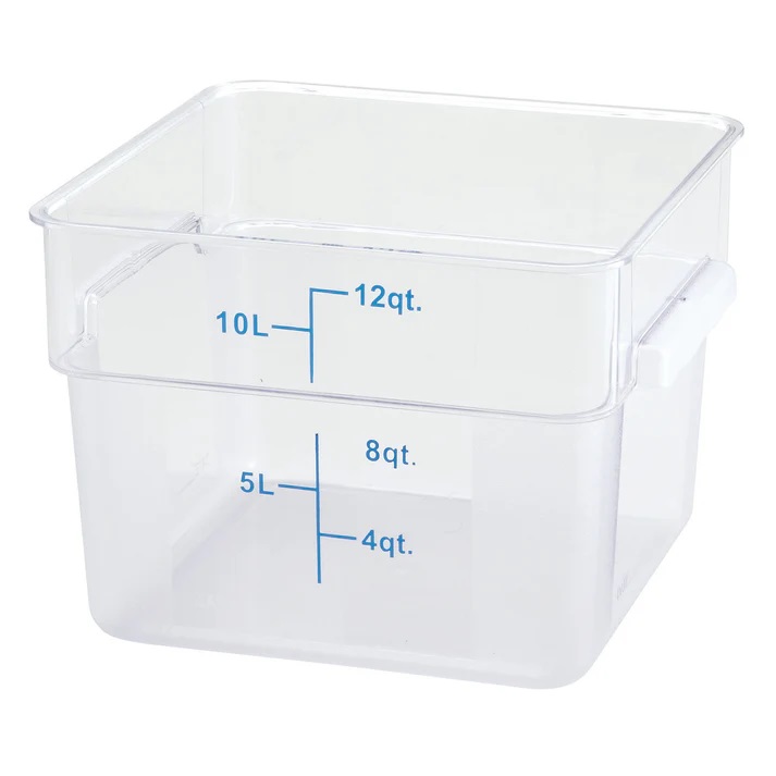 Contenedor Cuadrado De 12qt WINCO PCSC-12C