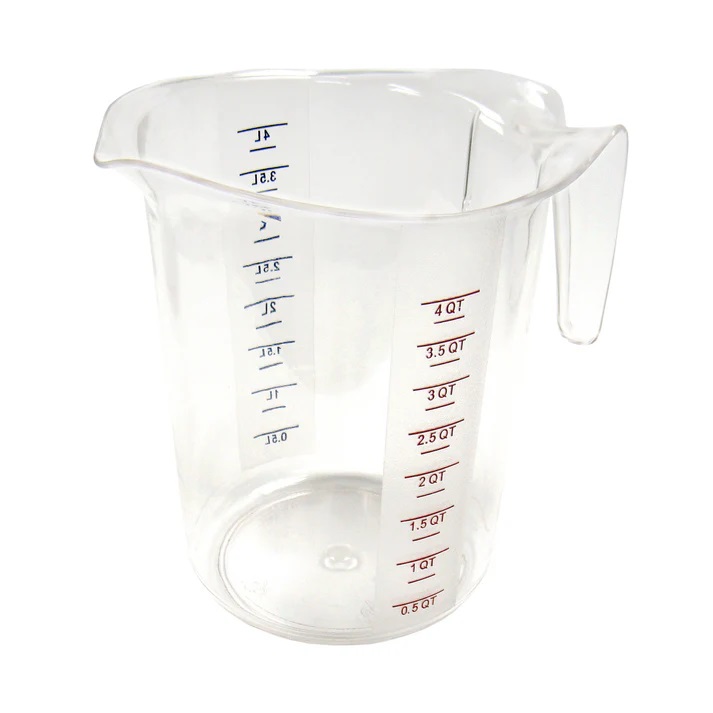 Jarra Medidora 4lt WINCO PMCP-400
