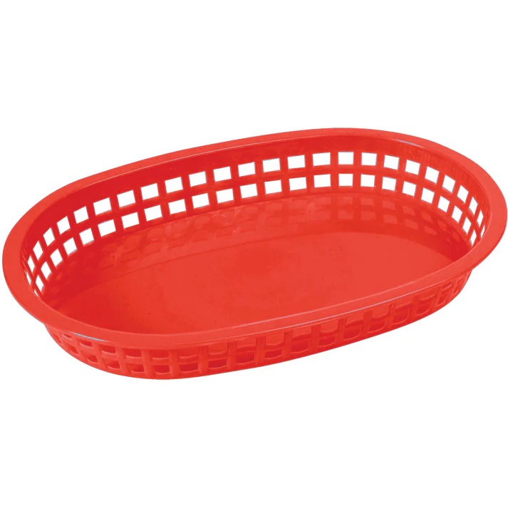 Canastilla Para Servir Rojo WINCO PLB-R