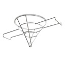 Rack Para Cono Filtrador Niquelado CONCASSÉ BONNE MCFILTROSOP