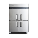Refrigerador /Freezer 4 Ptas Acero Inox. VENTUS VRF4PS-1000