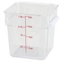 Contenedor Cuadrado De 8qt WINCO PCSC-8C