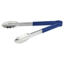 Pinza De Acero Inox 12" Azul WINCO UT-12HP-B